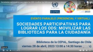 evento CEPAL Chile 2023 